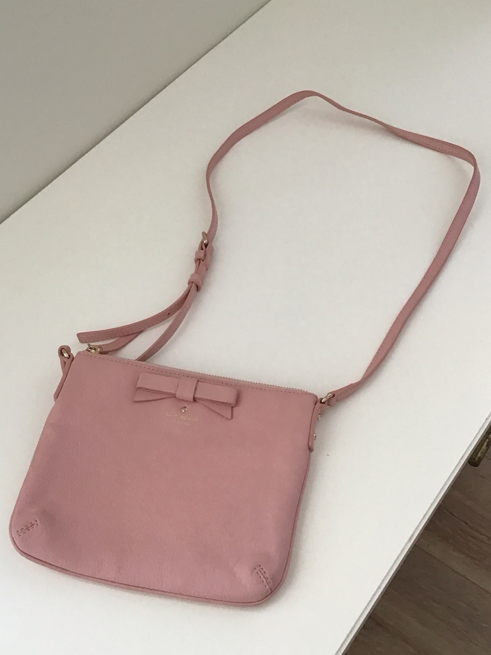 Kate Spade New York Sawyer Street Declan crossbody bag dusty peony shade